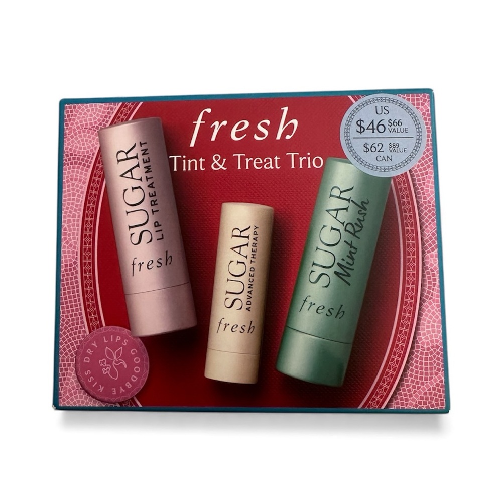 Fresh Tint & Treat trio sugar lip treatment